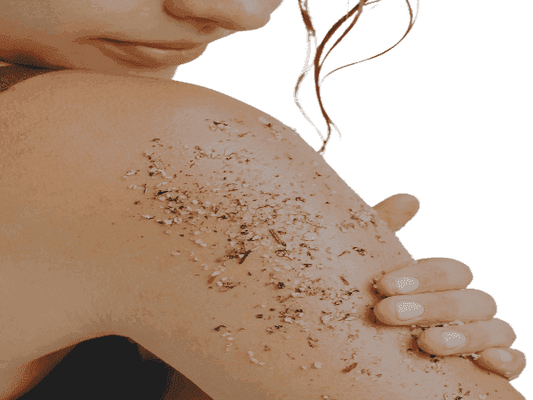 Organic Exfoliating Body Scrub -  Lavender Fragrance